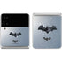 DC Comics Arkham Origins Arkham Logo Galaxy Z Flip4 5G Skin